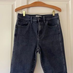 Madewell jeans black, size 29